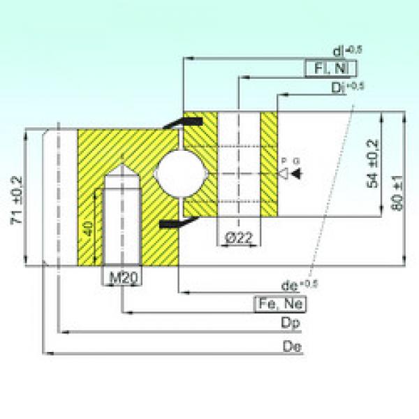 Bearing EB1.25.0955.200-1STPN ISB #1 image