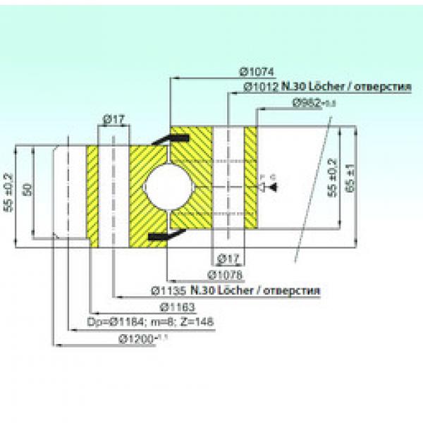 Bearing EB1.25.1076.200-1SPPN ISB #1 image