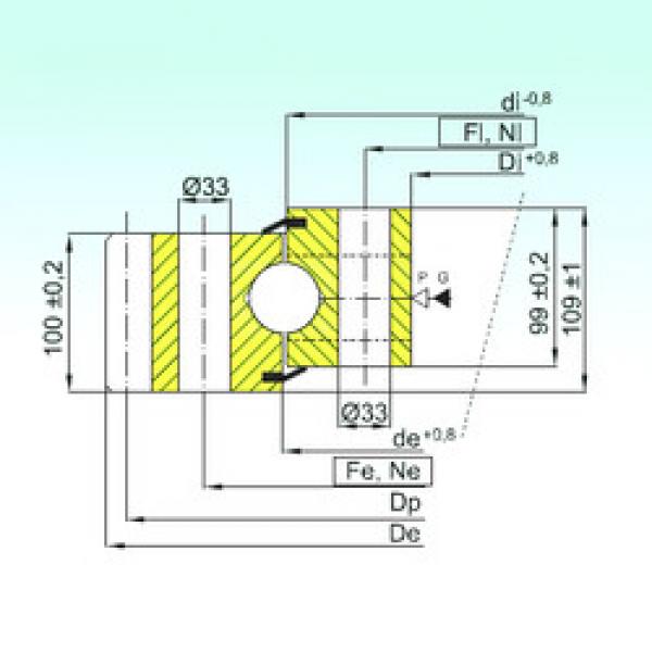 Bearing EB1.50.1900.400-1SPPN ISB #1 image