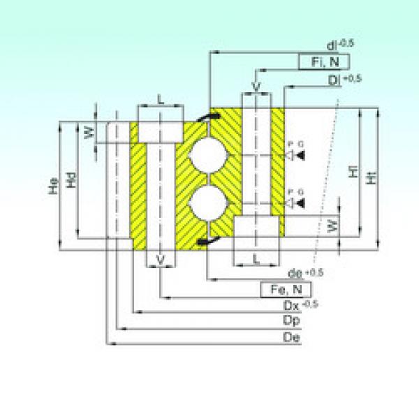 Bearing EB2.28.1117.400-1SPPN ISB #1 image