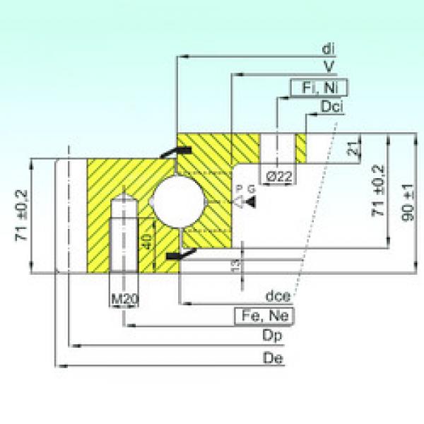 Bearing EBL.30.1055.201-2STPN ISB #1 image