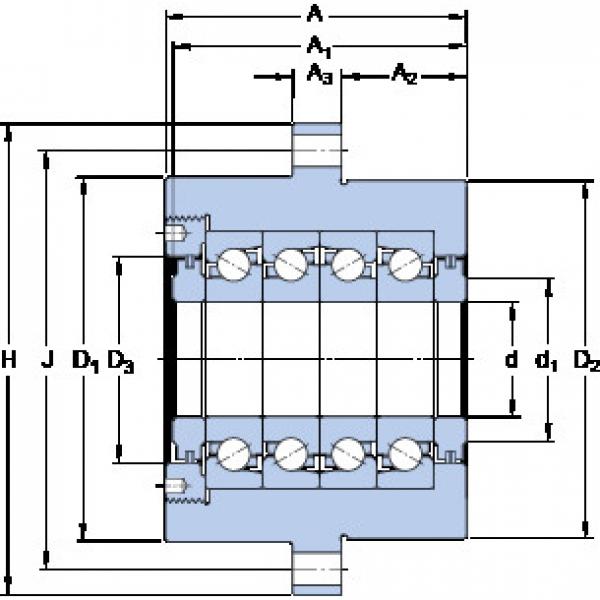 Bearing FBSA 209/QFC SKF #1 image