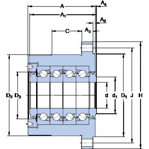 Bearing FBSA 206 A/QFC SKF #1 image