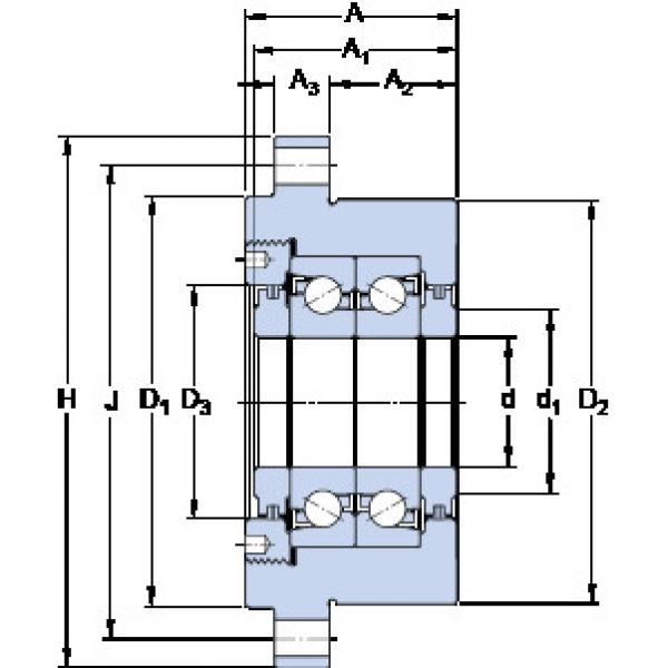 Bearing FBSA 205/DB SKF #1 image