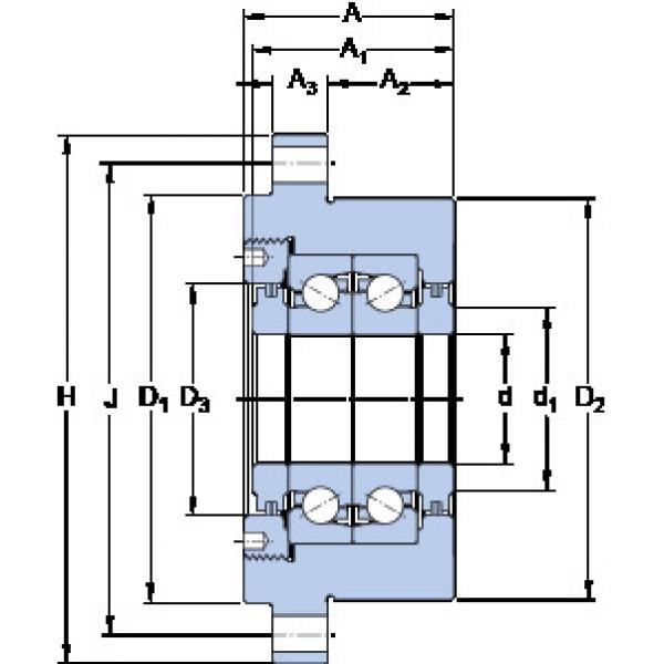 Bearing FBSA 205/DF SKF #1 image