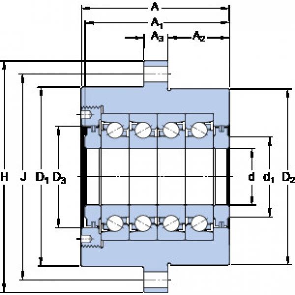 Bearing FBSA 204/QBC SKF #1 image