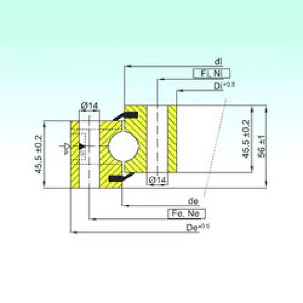 Bearing NB1.20.0314.200-1PPN ISB #1 image