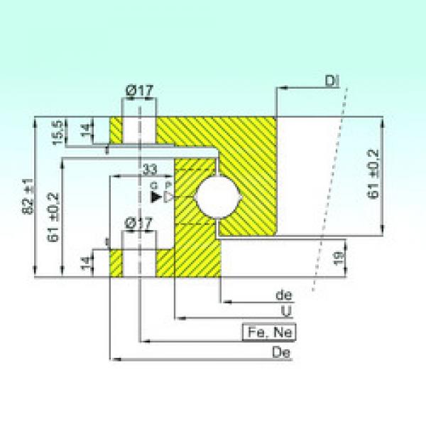 Bearing NK.22.0500.100-1N ISB #1 image