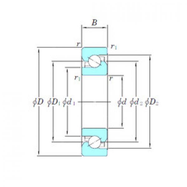 Bearing SAC2047B KOYO #1 image