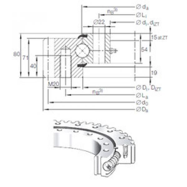 Bearing VSA 25 0855 N INA #1 image