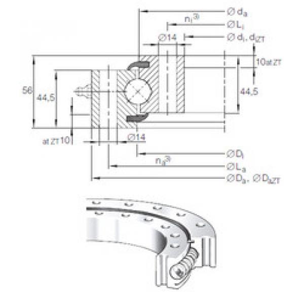 Bearing VSU 20 0944 INA #1 image