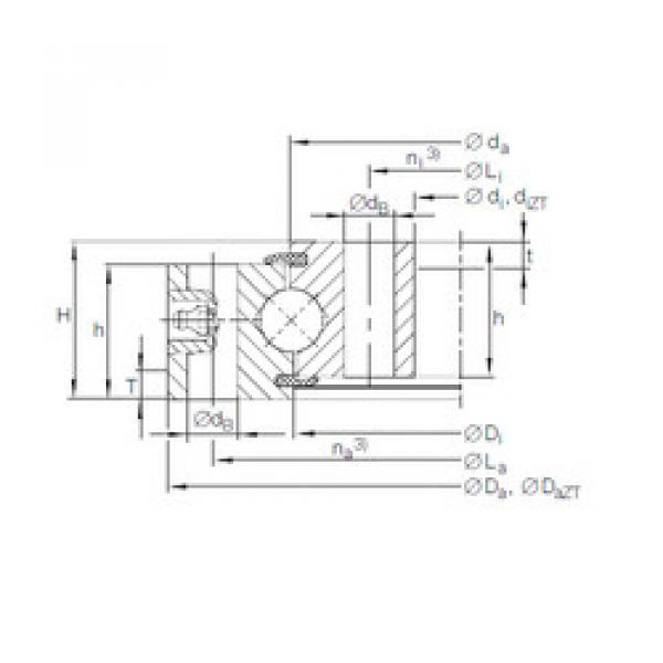 Bearing VU 25 0380 INA #1 image