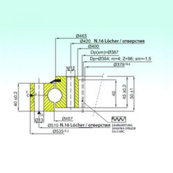 Bearing ZB1.20.0465.200-1RPTN ISB #1 image