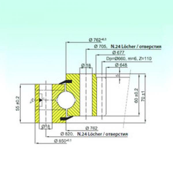 Bearing ZB1.25.0762.200-1SPPN ISB #1 image