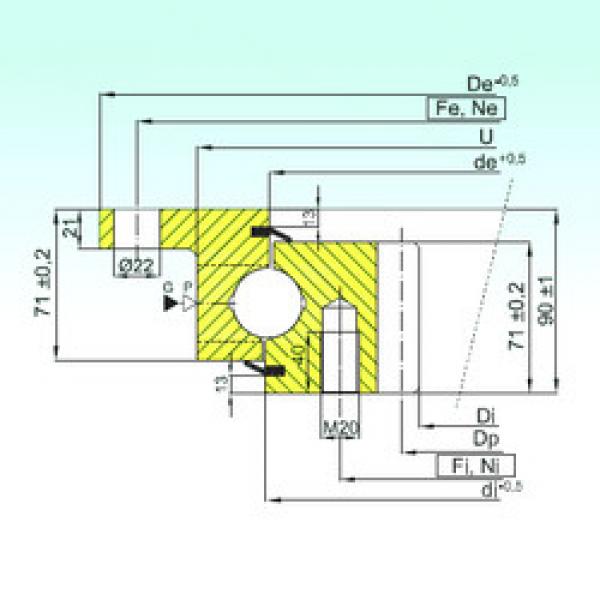 Bearing ZBL.30.1455.200-1SPTN ISB #1 image