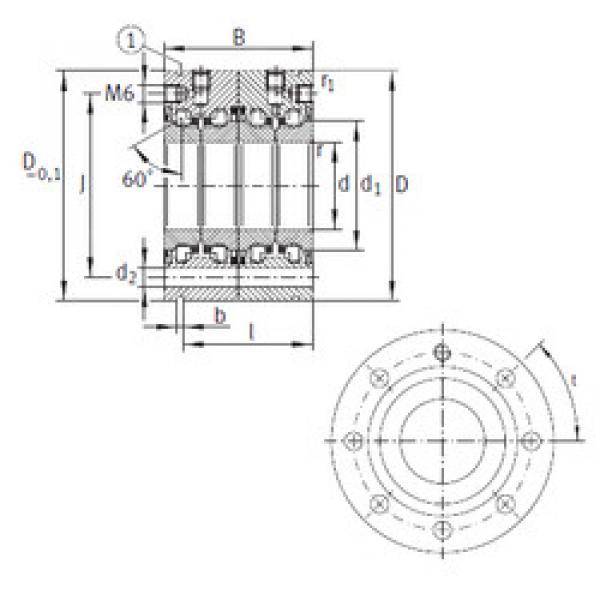 Bearing ZKLF1762-2RS-2AP INA #1 image