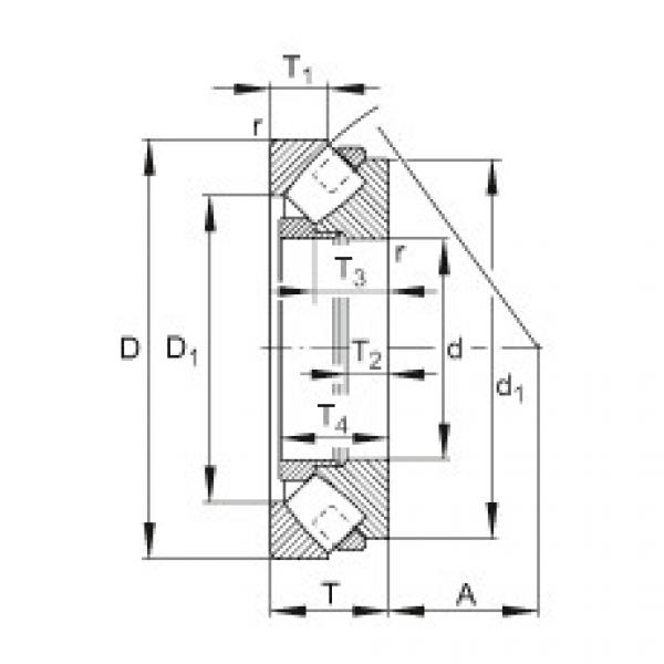 Bearing 292/670-E-MB FAG #1 image