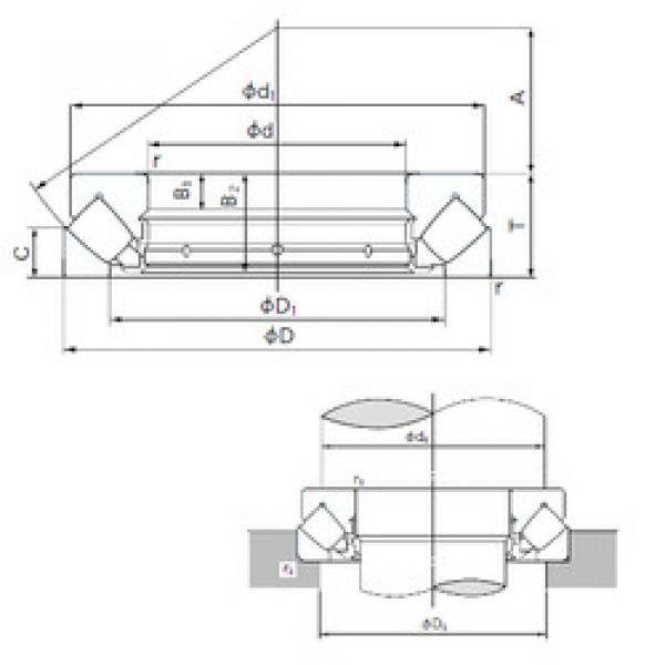 Bearing 292/500E NACHI #1 image