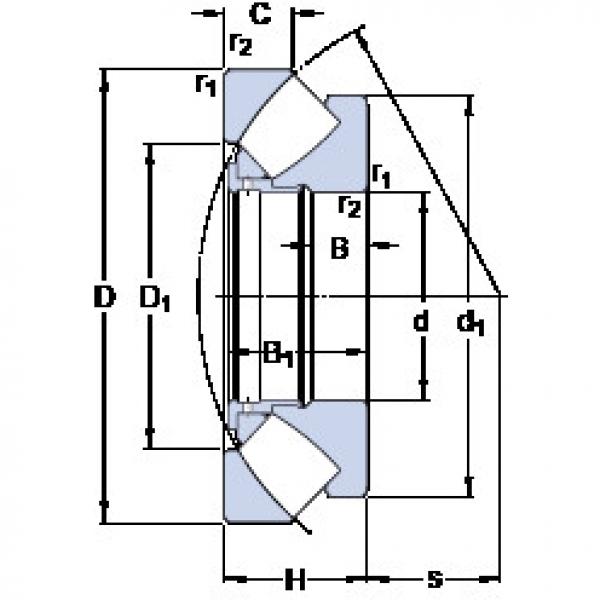 Bearing 29276 SKF #1 image