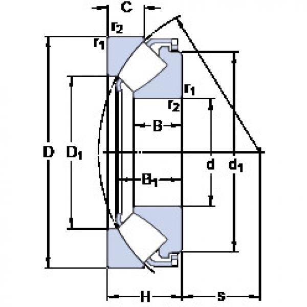 Bearing 29340 E SKF #1 image