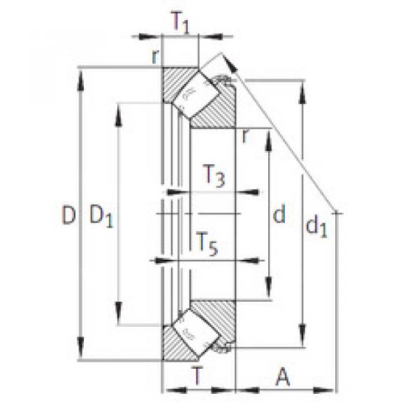 Bearing 29376-E1-MB INA #1 image