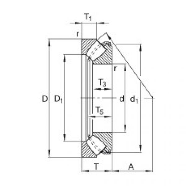 Bearing 29317-E1 FAG #1 image