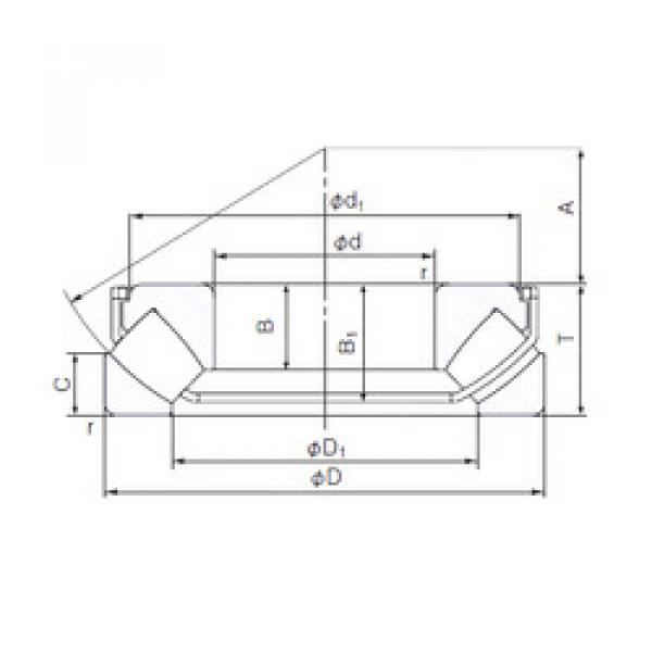 Bearing 29412EX NACHI #1 image