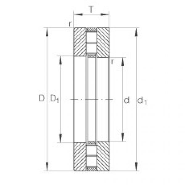 Bearing 89308-TV INA #1 image