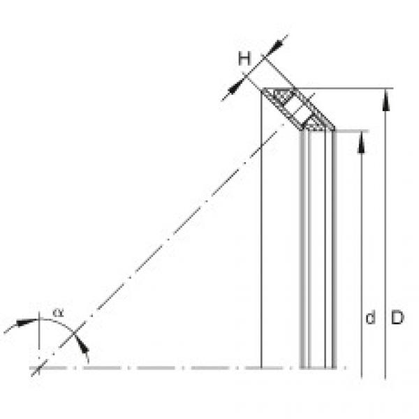 Bearing AXS0816 INA #1 image