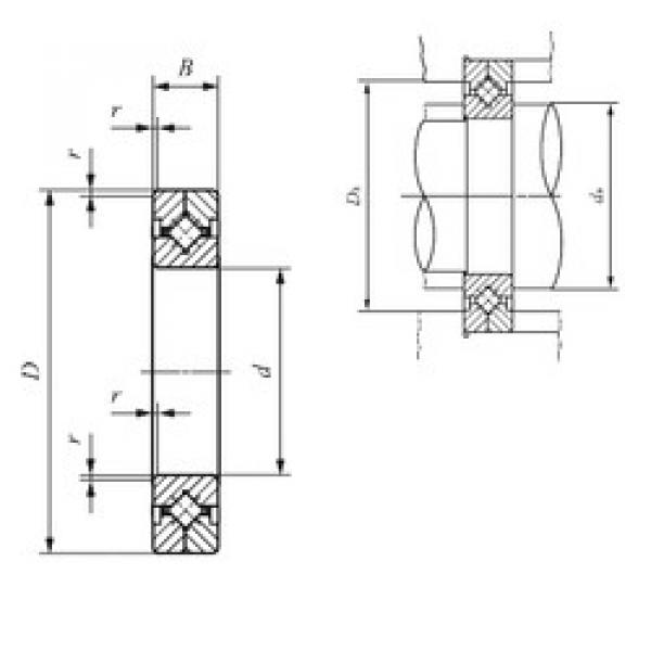 Bearing CRBC 12025 IKO #1 image