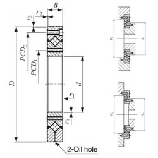 Bearing CRBF 3515 AT UU IKO #1 image