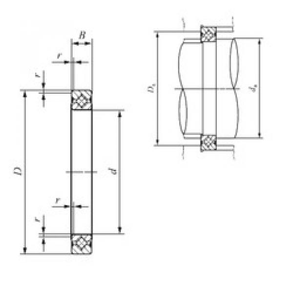 Bearing CRBS 508 A UU IKO #1 image