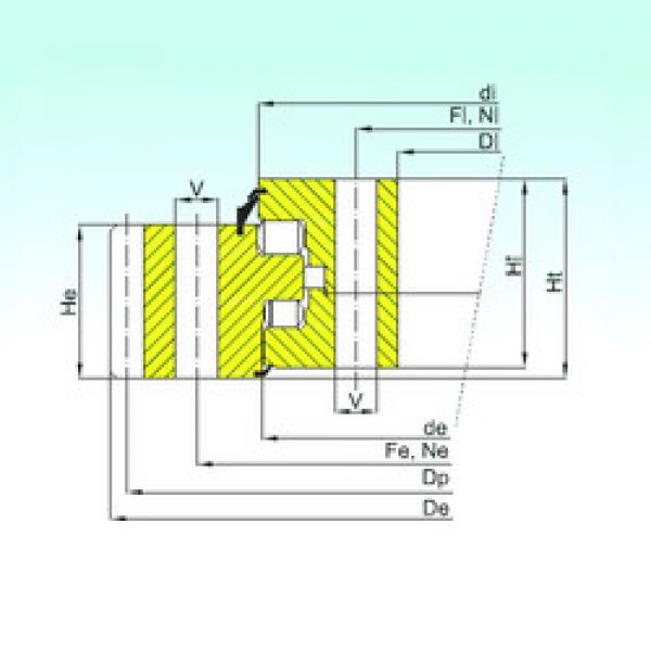 Bearing ER3.20.2000.400-1SPPN ISB #1 image