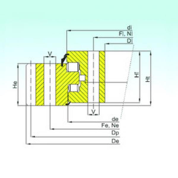 Bearing ER3.32.2500.400-1SPPN ISB #1 image