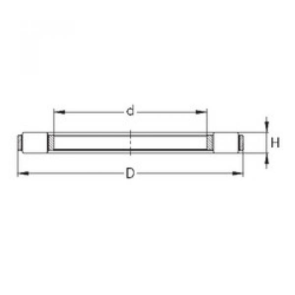 Bearing K 81109-TVPB NKE #1 image