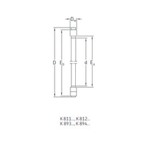 Bearing K81122TN SKF #1 image