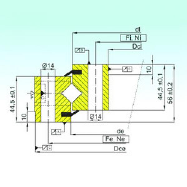 Bearing NR1.14.1094.201-3PPN ISB #1 image