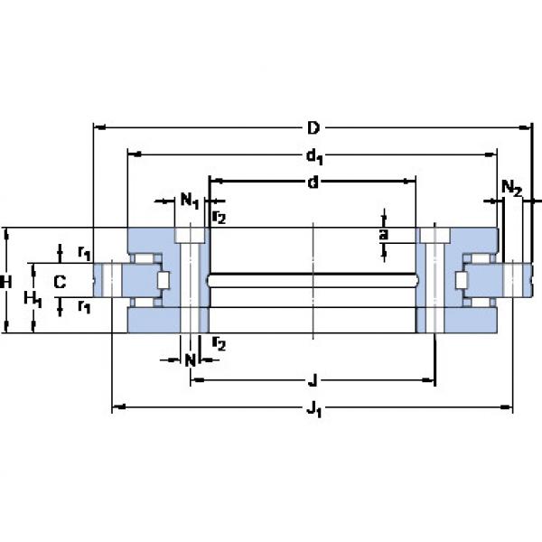 Bearing NRT 100 B SKF #1 image