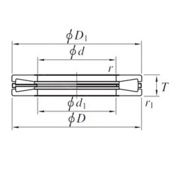 Bearing T811 KOYO #1 image