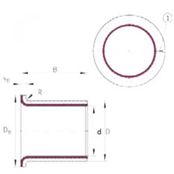 Bearing EGF06040-E40 INA #1 image