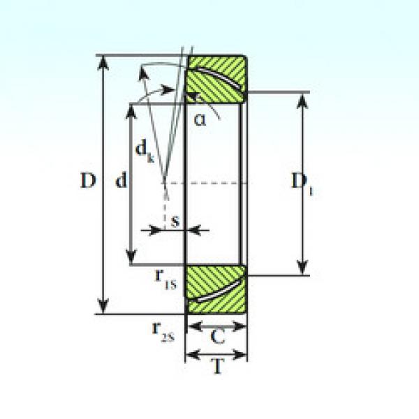 Bearing GAC 100 CP ISB #1 image