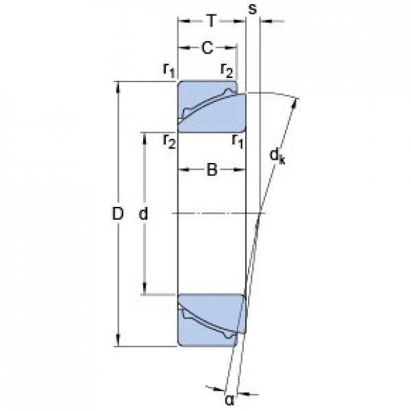 Bearing GAC 100 F SKF #1 image