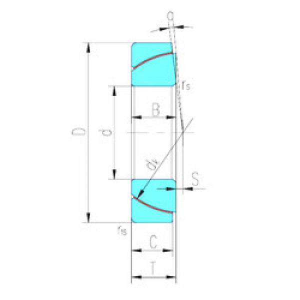 Bearing GAC100T LS #1 image