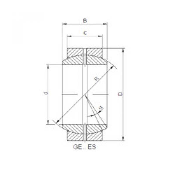 Bearing GE 008 XES CX #1 image