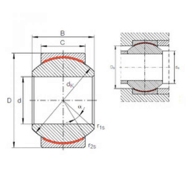 Bearing GE 14 PW INA #1 image