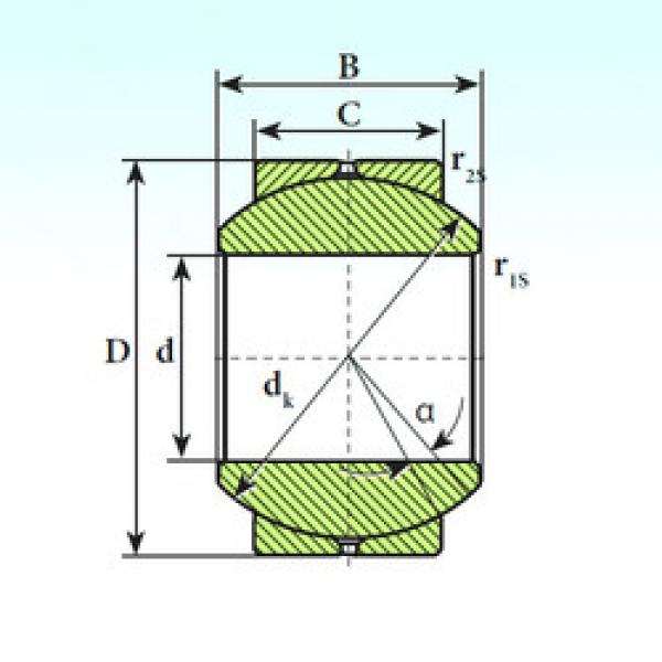 Bearing GE 10 SB ISB #1 image