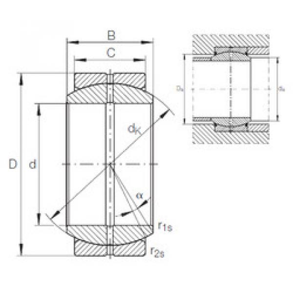 Bearing GE 100 DO INA #1 image