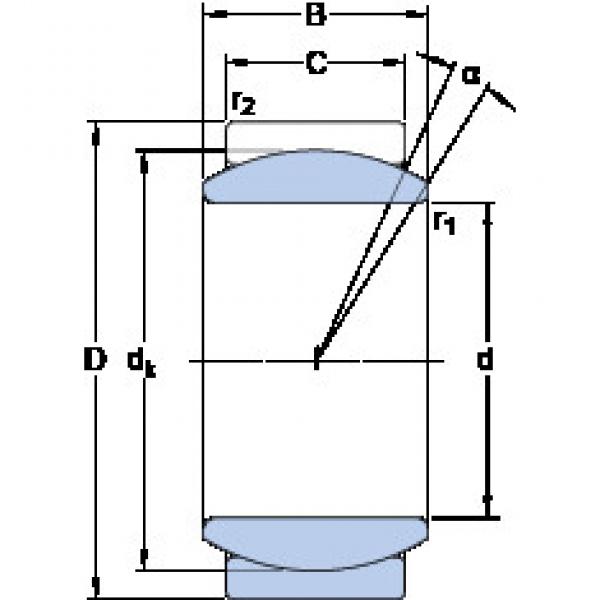 Bearing GE 10 E SKF #1 image