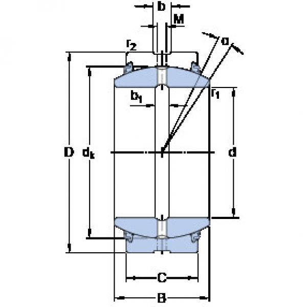 Bearing GE 100 ES-2LS SKF #1 image