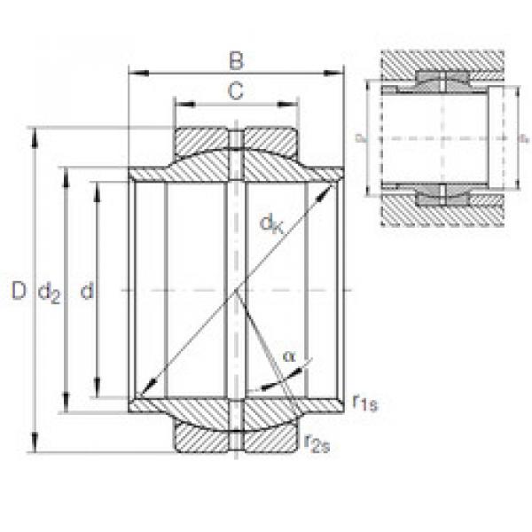 Bearing GE 100 LO INA #1 image